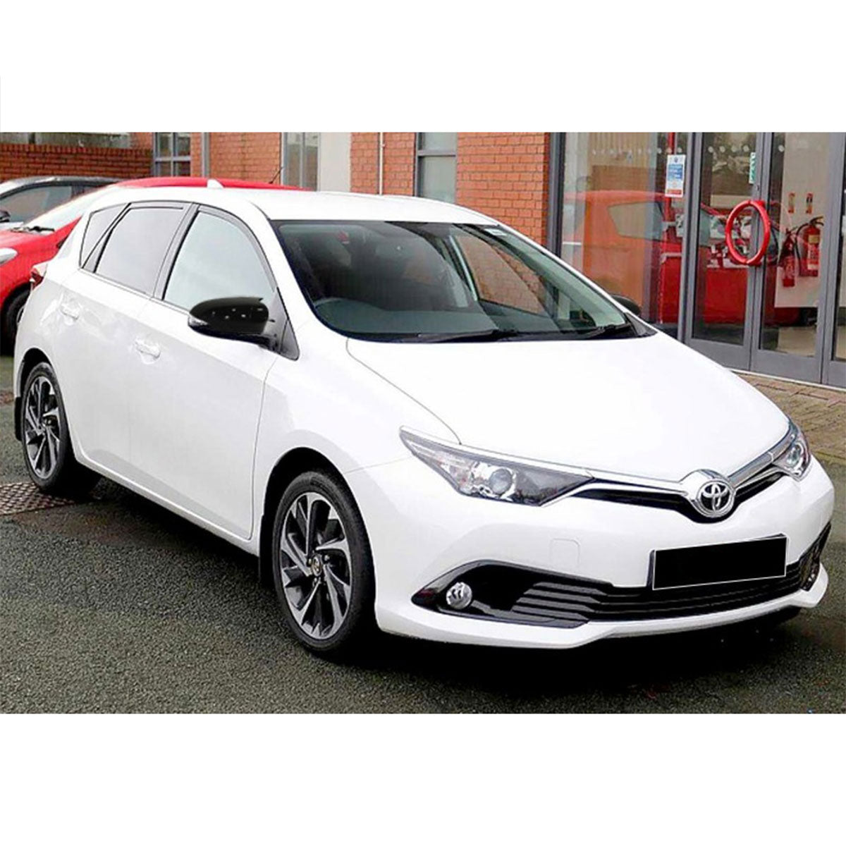 Mirror Cover For Toyota Auris 2013-2018 Accessory Bright Black BAT MODEL