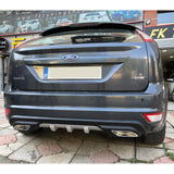 Rear Diffuser for UNI Type CR Model Custom Style Car Styling Diffüser Rear Body Kit Spoiler Bumper Lip Splitter