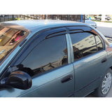 AutoVision Window Visor for Toyota Corolla 1993-1998 Window Wind Deflector Rain Guard Visor Awnings Accessories