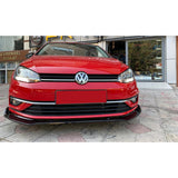 AutoVision For Volkswagen VW Golf 7 / 7,5 2013-2019 3Pcs Front Bumper Lip All Cars Universal Model