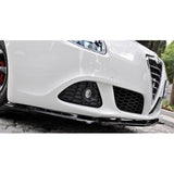 Autovision for Alfa Romeo Giulietta 2010 2020 Front Bumper Lip Piano Black Vacuum