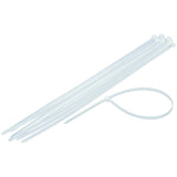 Cable Tie Plastic Velcro Clamp White 4,8 x 300 100 Pcs x10 Unit Plastic Clamp