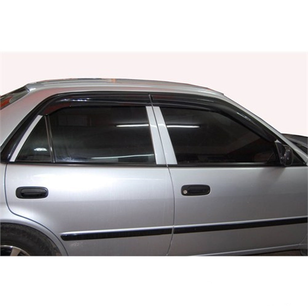 AutoVision Window Visor for Toyota Corolla 1999-2001 Window Wind Deflector Rain Guard Visor Awnings Accessories