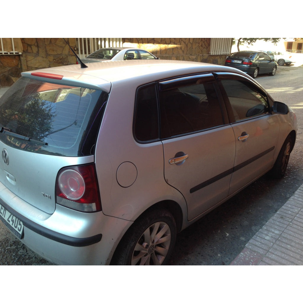 AutoVision Window Visor for VW Polo 2002-2008 Window Wind Deflector Rain Guard Visor Awnings Accessories