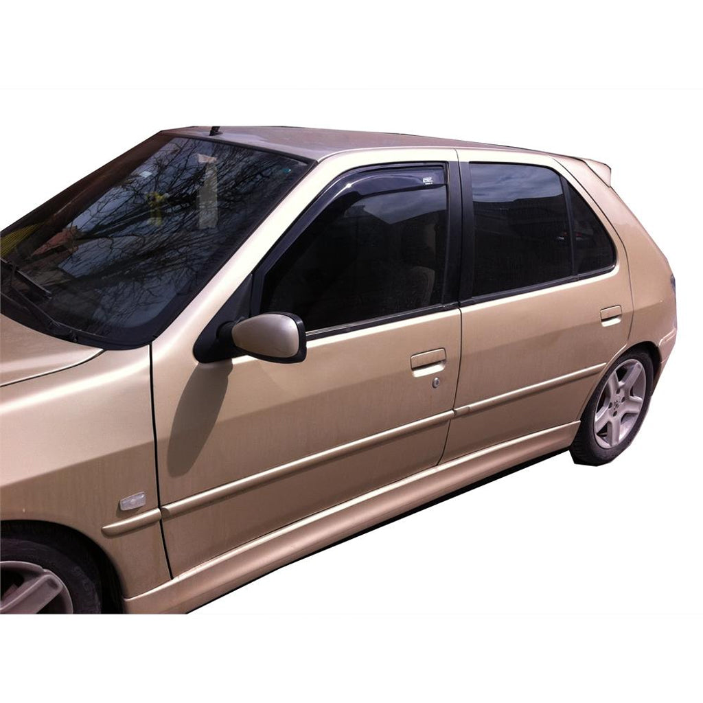 AutoVision Window Visor for Peugeot 306 1993-2002 Window Wind Deflector Rain Guard Visor Awnings Accessories