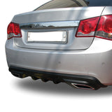 Rear Diffuser for UNI Type CR Model Custom Style Car Styling Diffüser Rear Body Kit Spoiler Bumper Lip Splitter