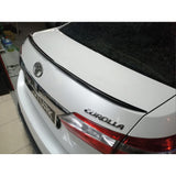 Rear Spoiler For Toyota Corolla 2013 2017 ABS Hard Plastic