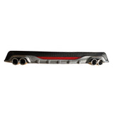 Rear Diffuser for C Type Ro Model Custom Style Car Styling Diffüser Rear Body Kit Spoiler Bumper Lip Splitter