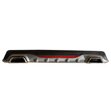 Rear Diffuser for C Type Sq Model Custom Style Car Styling Diffüser Rear Body Kit Spoiler Bumper Lip Splitter