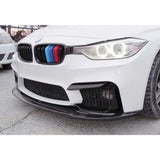 Autovision for F30 - F30 LCi 2012-2018 Front Bumper Lip Piano Black Vacuum