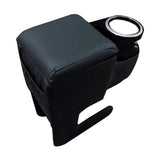 Stone Detail Armrest Model Black Unassembled Without Screws Without Drilling Armrest Color Leather With Storage Reservoir