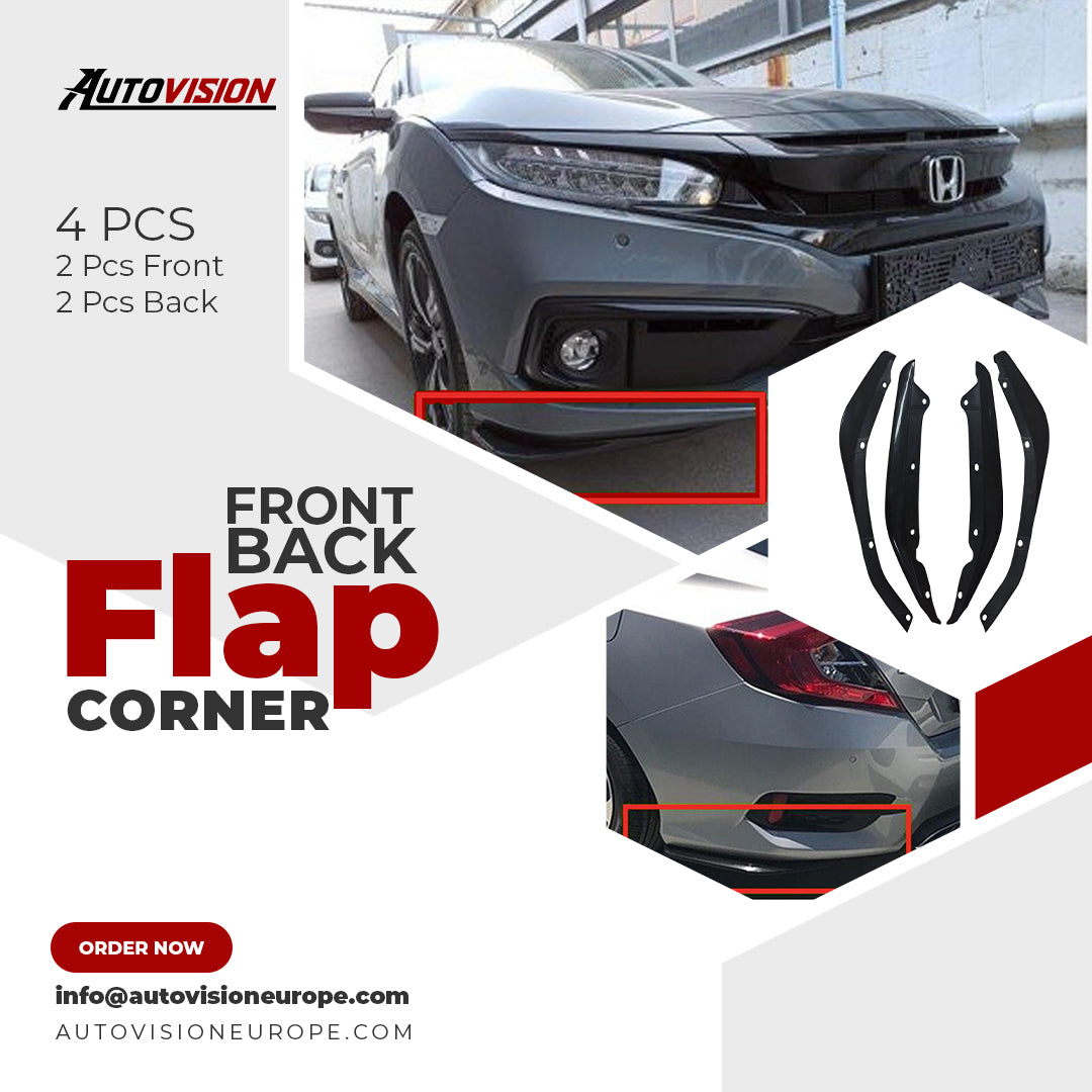 AutoVision Front Back Corner Flap FC5 All Cars Universal Model