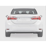 Rear Spoiler For Toyota Corolla 2013 2017 ABS Hard Plastic