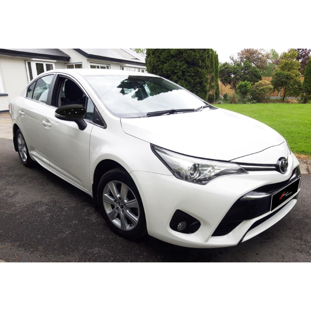 Couvercle de rétroviseur pour Toyota Avensis 2015-2018 Accessoire Noir brillant MODÈLE BAT 