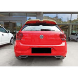 Rear Spoiler For VW Polo MK6 2018 2020 ABS Plastic