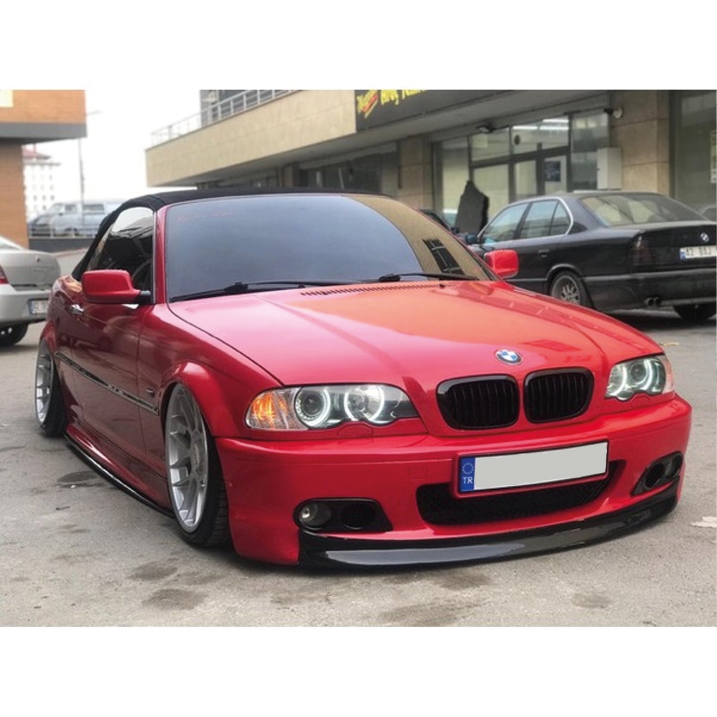 Autovision for E46 - E46 Lci M Tech 1997-2006 Front Bumper Lip Piano Black Vacuum