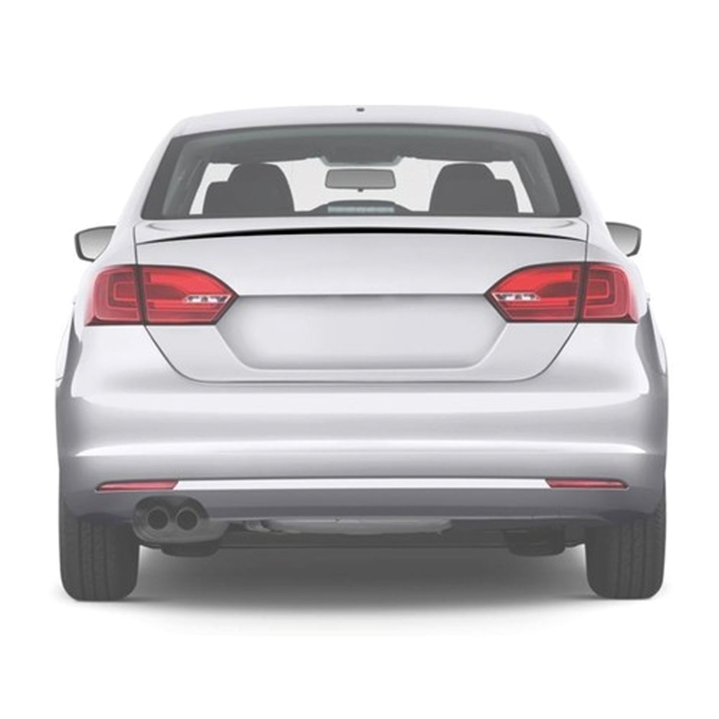 Rear Spoiler For VW Jetta 2010 2017 ABS Hard Plastic