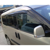 AutoVision Window Visor for Fiat Doblo 2 2010-2016 Window Wind Deflector Rain Guard Visor Awnings Accessories