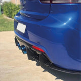 Rear Diffuser for Golf MK6 VI R 2008-2012 Custom Style Car Styling Body Kit Rear Spoiler Splitter