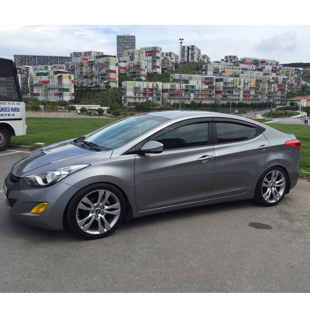 AutoVision Window Visor for Hyundai Elantra 2011-2015 Window Wind Deflector Rain Guard Visor Awnings Accessories
