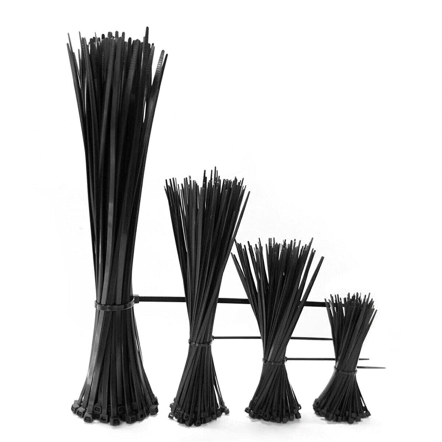 Cable Tie Plastic Velcro Clamp Black 4,8 x 250 100 Pcs x10 Unit Plastic Clamp