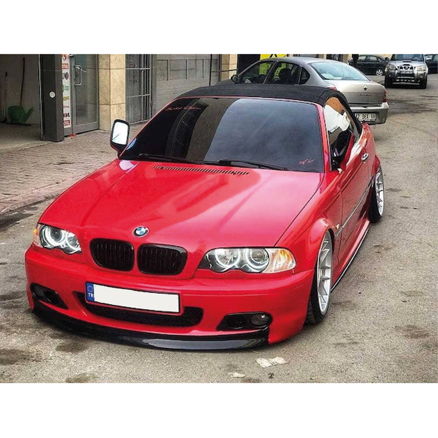 Autovision for E46 - E46 Lci M Tech 1997-2006 Front Bumper Lip Piano Black Vacuum