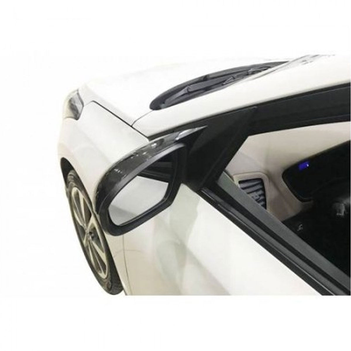 Couvercle de rétroviseur pour Hyundai i20 sans signal 2014-2019 accessoire noir brillant modèle BAT 