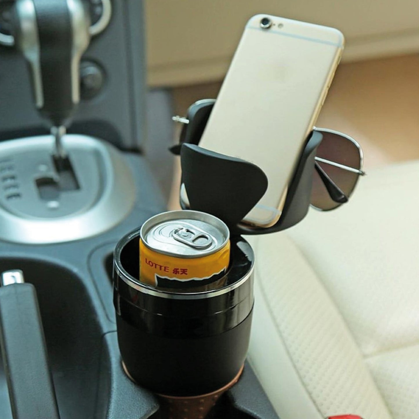 Car Interior Functional Cup Holder Organizer Multi-Purpose