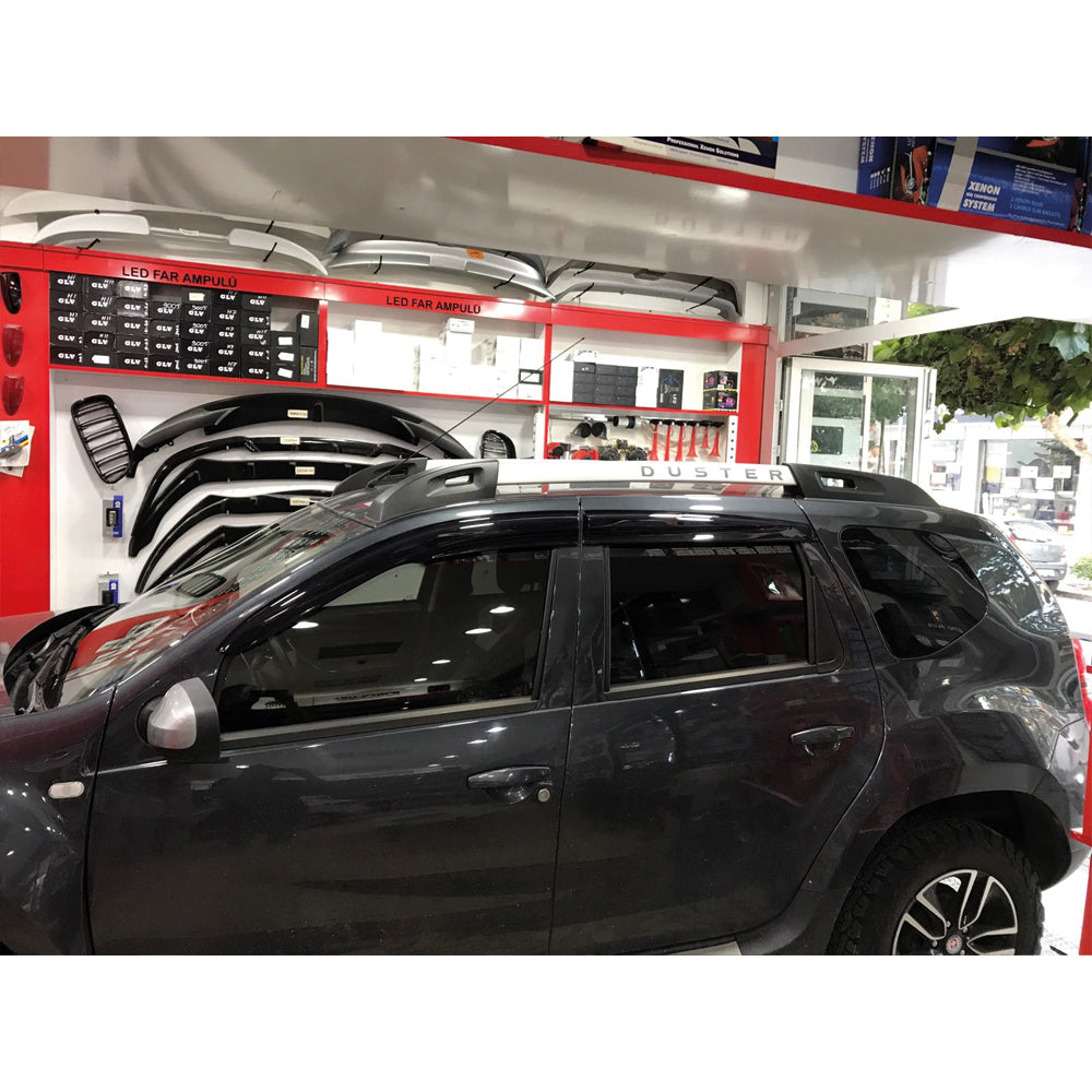 AutoVision Pare-brise pour Dacia Duster 2010-2017 Déflecteur de vent de fenêtre Pare-pluie Pare-soleil Accessoires