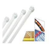 Cable Tie Plastic Velcro Clamp White 4,8 x 300 100 Pcs x10 Unit Plastic Clamp