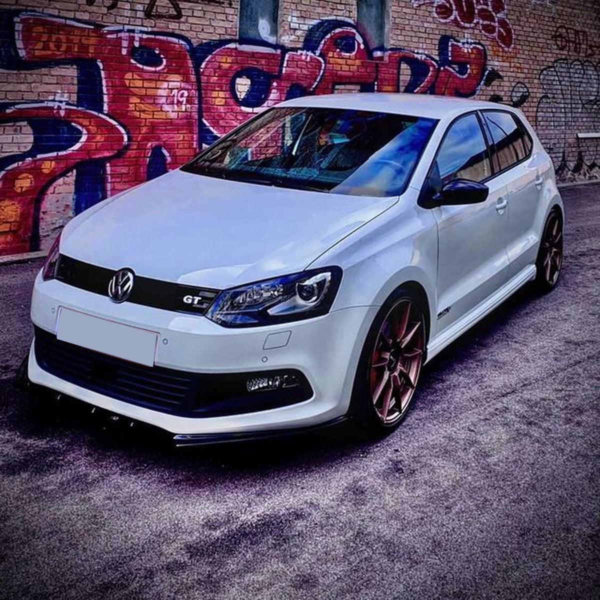 AutoVision Polo MK5 Basic Front Bumper Lip All Cars Universal Model
