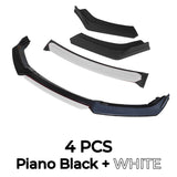 AutoVision FC Model 4Pcs Front Bumper Lip All Cars Universal Model