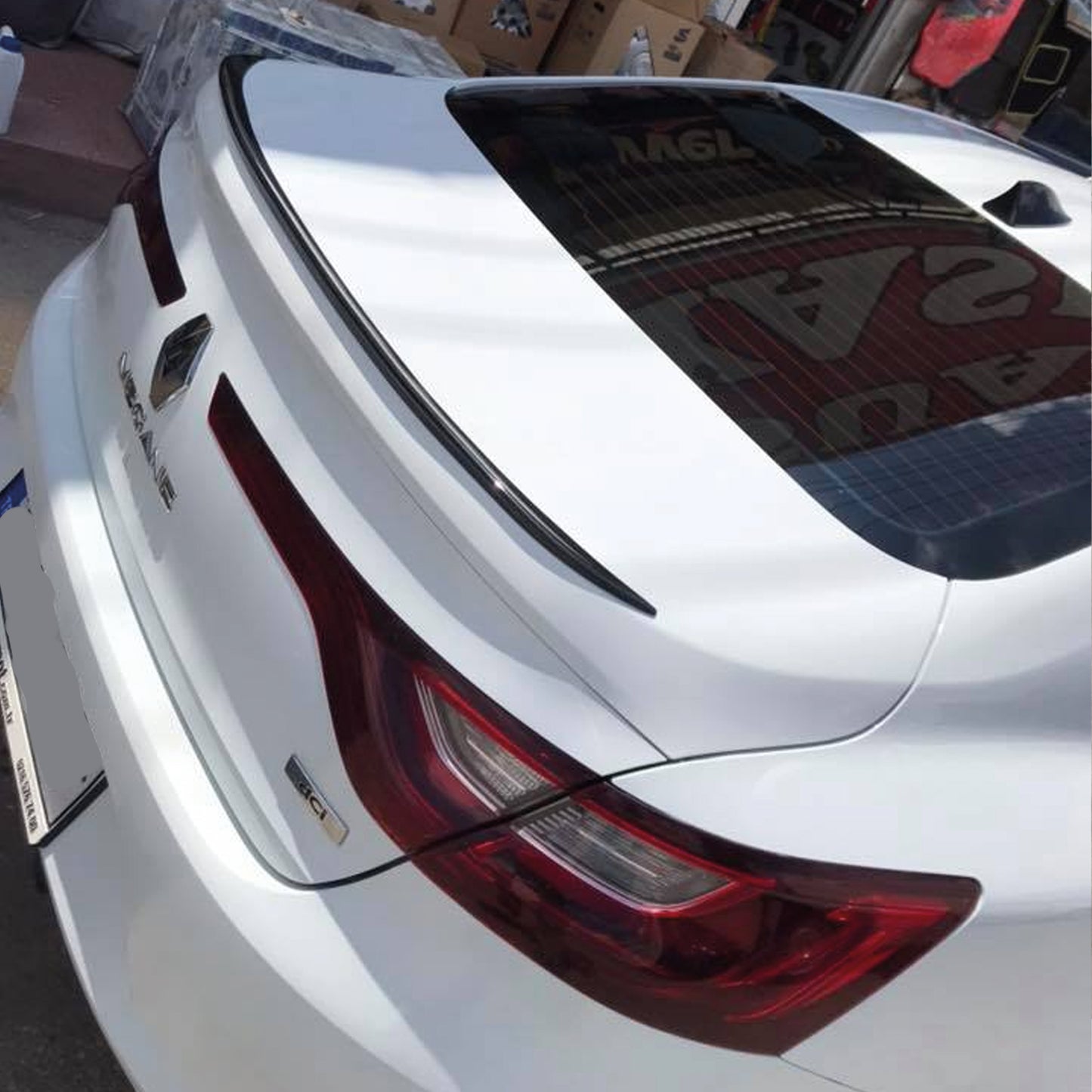 Rear Spoiler For Renault Megane 4 2016 2020 ABS Hard Plastic
