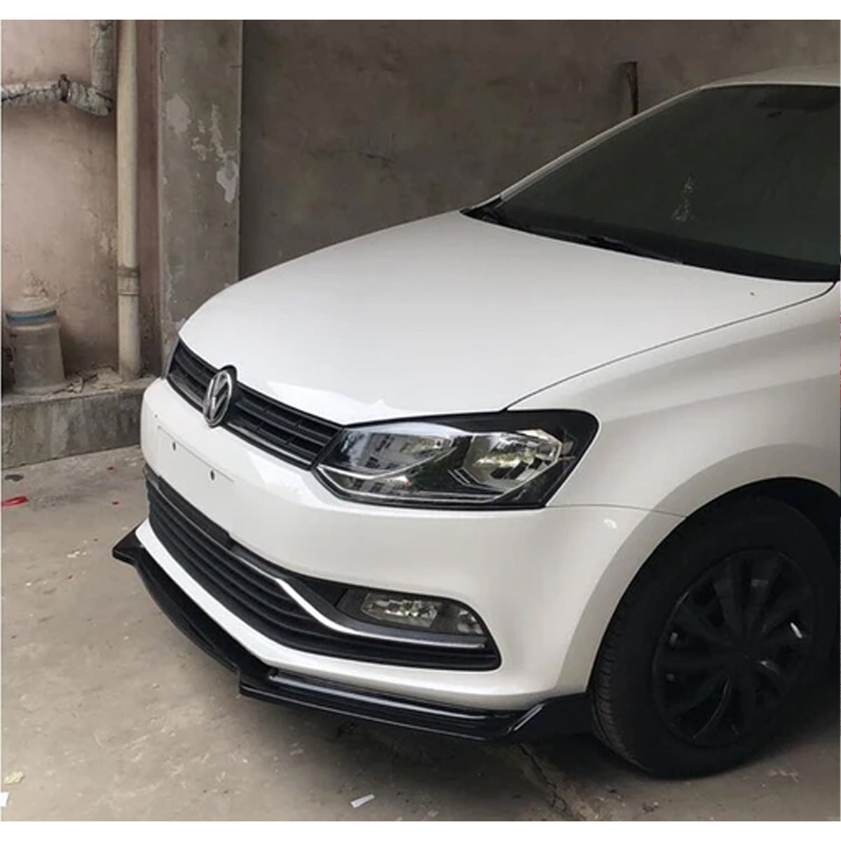 AutoVision For Volkswagen VW Polo 2009-2017 3Pcs Front Bumper Lip All Cars Universal Model