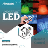 AutoVision Underfoot Led Controlled Interior Lighting Color Changing Feature