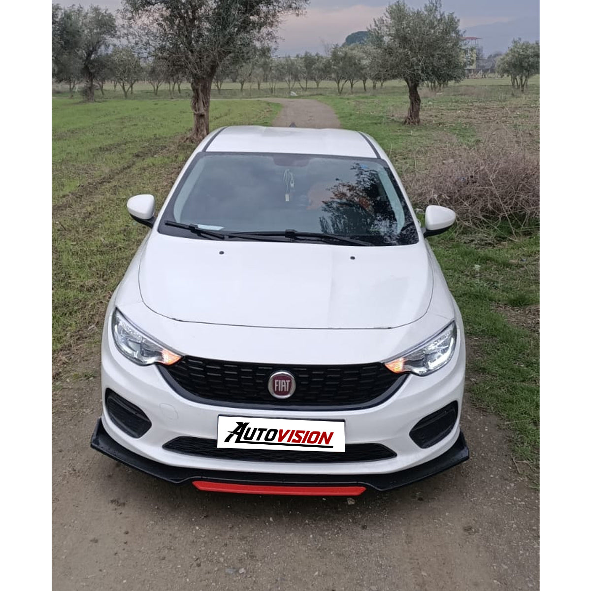 AutoVision FC Model 4Pcs Front Bumper Lip All Cars Universal Model