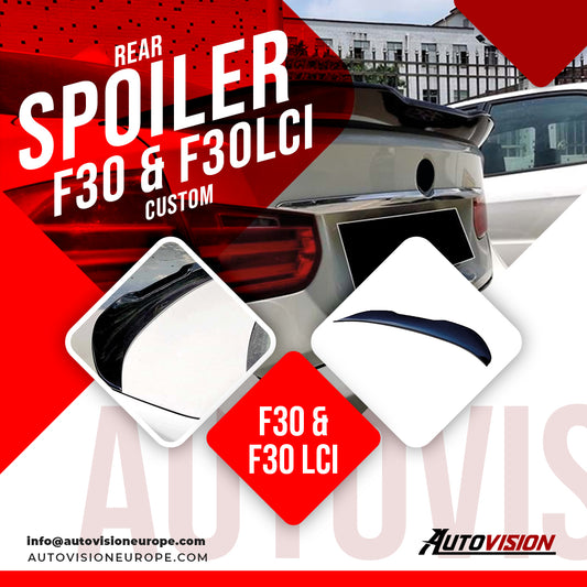 Rear Spoiler For F30 / F30 Lci Custom 2012 2018 ABS Plastic