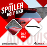 Rear Spoiler For Golf MK6 GTI R Cup V2 2008-2012 GTI R Cup V2 ABS Plastic