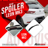 Rear Spoiler For Leon MK3 2012 2020 ABS Plastic