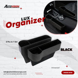 Car Seat Lux Organizer Cup Holder Car Seat Phone Cup Holder Black Set of 2 pcs