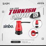 Electric Coffee Pot Turkish Coffee Machine Sinbo SCM-2948