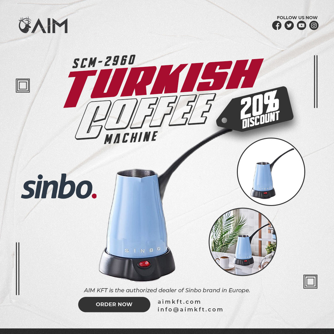 Cafetière électrique Machine à café turque Sinbo SCM-2960 