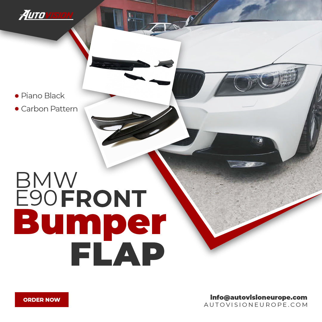 Front Bumper Lip Corner Flap E90 & E90 Lci 2004-2012 M Tech 3 Series – AutoVision  Europe