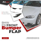 Front Bumper Lip Corner Flap E92 2007-2009 M Perf