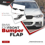 Front Bumper Lip Corner Flap F30 F35 2012-2014 M Tech 3 series