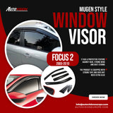 AutoVision Window Visor for Fiat Focus 2 2005-2010 Window Wind Deflector Rain Guard Visor Awnings Accessories