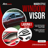 AutoVision Window Visor for Renault Laguna 1 1994-2002 Window Wind Deflector Rain Guard Visor Awnings Accessories