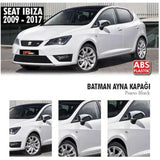 Mirror Cover For Seat Ibıza MK4 2009 - 2017 Accessory Bright Black BAT MODEL